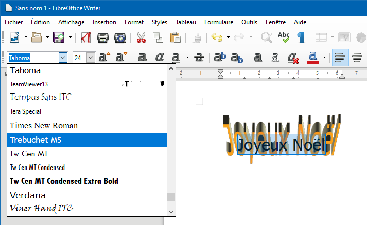 Libreoffice Et Les Objets Fontwork Quelques Trucs